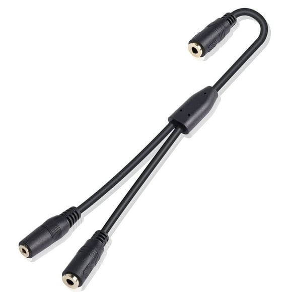 Tri-Connect 3.5mm Y-Type Audio Adapter Cable for Versatile Sound Solutions