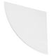 thumbnail image 1 of Estantería de esquina de pared con forma de abanico, soporte triangular para almacenamiento, 25 cm (blanco), 1 of 7
