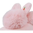 thumbnail image 4 of Girls Slippers Bunny Plush Women Warm House Shoes Bedroom Non Slip Cute Animal Cotton Slipper, 4 of 5