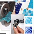 thumbnail image 2 of Alicates para cortar vidrio, alicates para mosaicos, 20 alicates de corte duraderos de 2,2 cm para vidrio, azulejos, cerámica, bricolaje, corte, herramienta para trabajar mosaicos, 2 of 5