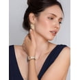 thumbnail image 5 of Wearlizer Leather Band Compatible with Samsung Galaxy Watch 9/8 40mm 44mm & Watch 8 Classic 46mm, Slim Dressy Leather Strap for Women with C-Shape Metal Buckle, No Gap One-Click Band, 5 of 6