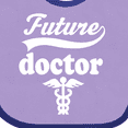 thumbnail image 4 of Inktastic Future Doctor Medical Career Boys or Girls Baby Bib, 4 of 4