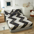 1pc Bed Mattress Fitted sheet King Queen Size sheet Allaround Elastic