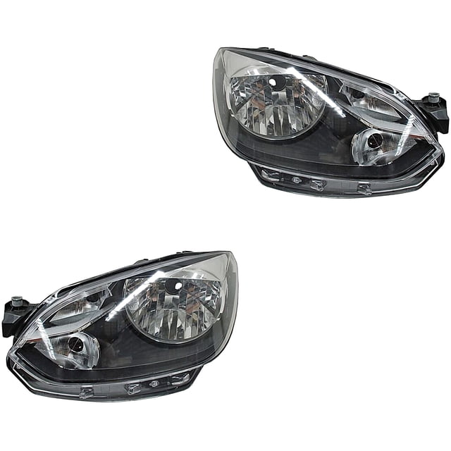 Par de Faros Up! 2016 A 2017 Volkswagen TYC .