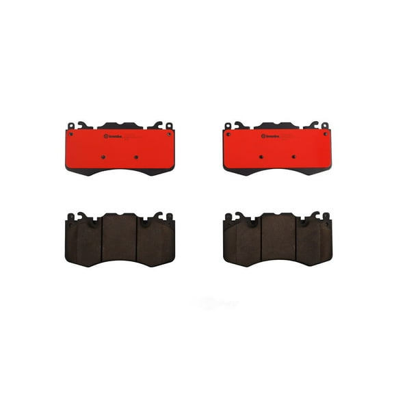 Brembo P44023N NAO BRAKE PADS Fits select: 2014-2016 LAND ROVER RANGE ROVER SUPERCHARGED, 2010-2016 LAND ROVER RANGE ROVER SPORT SC