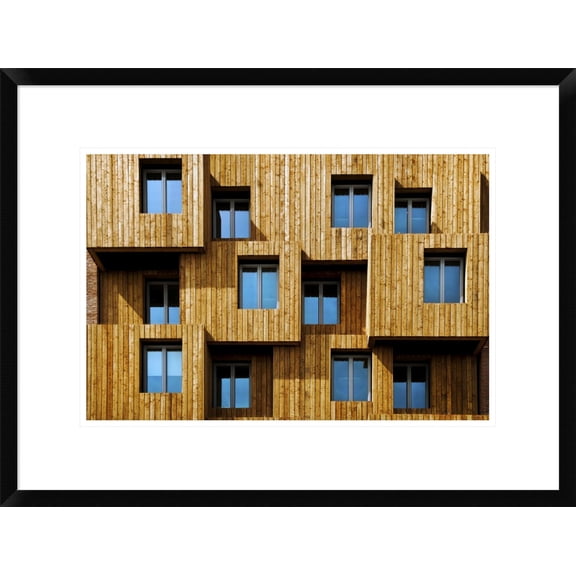 Global Gallery Linda Wride 'Little Boxes' Framed Wall Art