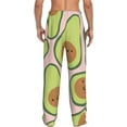 thumbnail image 3 of Balery Men'S Cute Avocado Pants,Sleepwear Pants,Pajama Pants,Pj Bottoms Drawstring And Pockets-Small, 3 of 9