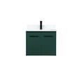thumbnail image 4 of Elegant Decor Penn 24" MDF Single Bathroom Vanity with Backsplash in Green, 4 of 9