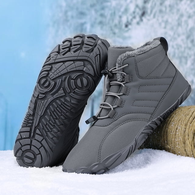 Botas de nieve Zapatillas de Camping Botas de Nieve Goma Impermeable para Caminar al Aire Libre (47) Gris Oscuro Gris Likrtyny Tenis De Mujer Tenis De Hombre