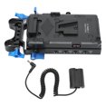 thumbnail image 1 of Camera V Mount Battery Adapter Plate, V Mount Power Supply System Low Power Consumption  for Mobile Phones for Fast Charging, 1 of 7