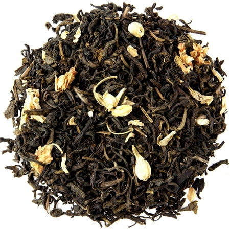 Jasmine Green Tea - Caffeinated - Chinese Tea - Loose Leaf Tea - (Best Non Caffeinated Tea)