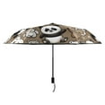 thumbnail image 2 of Polar Bear and Panda Compact Sun Umbrella Windproof Travel Umbrellas for Rain Strong Portable UV Protection, 2 of 8