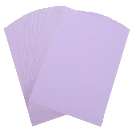 DECOMELODY 100Pcs Copy Paper for Printer and Card Making Lavender 11.7x8.3in