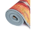 thumbnail image 5 of Unique Loom Outdoor Modern Collection Area Rug - Ikat (2' x 8' Runner Multi/Burgundy), 5 of 11