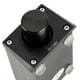 thumbnail image 3 of Controlador de volumen, componentes de amplificador de aleación de aluminio, preamplificador pasivo de alta precisión, color negro, 3 of 8