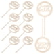 thumbnail image 5 of Wood Happy Birthday Cake Topper Decoration Ornaments For Gift Options Charming Assorted Color 10Pcs, 5 of 5