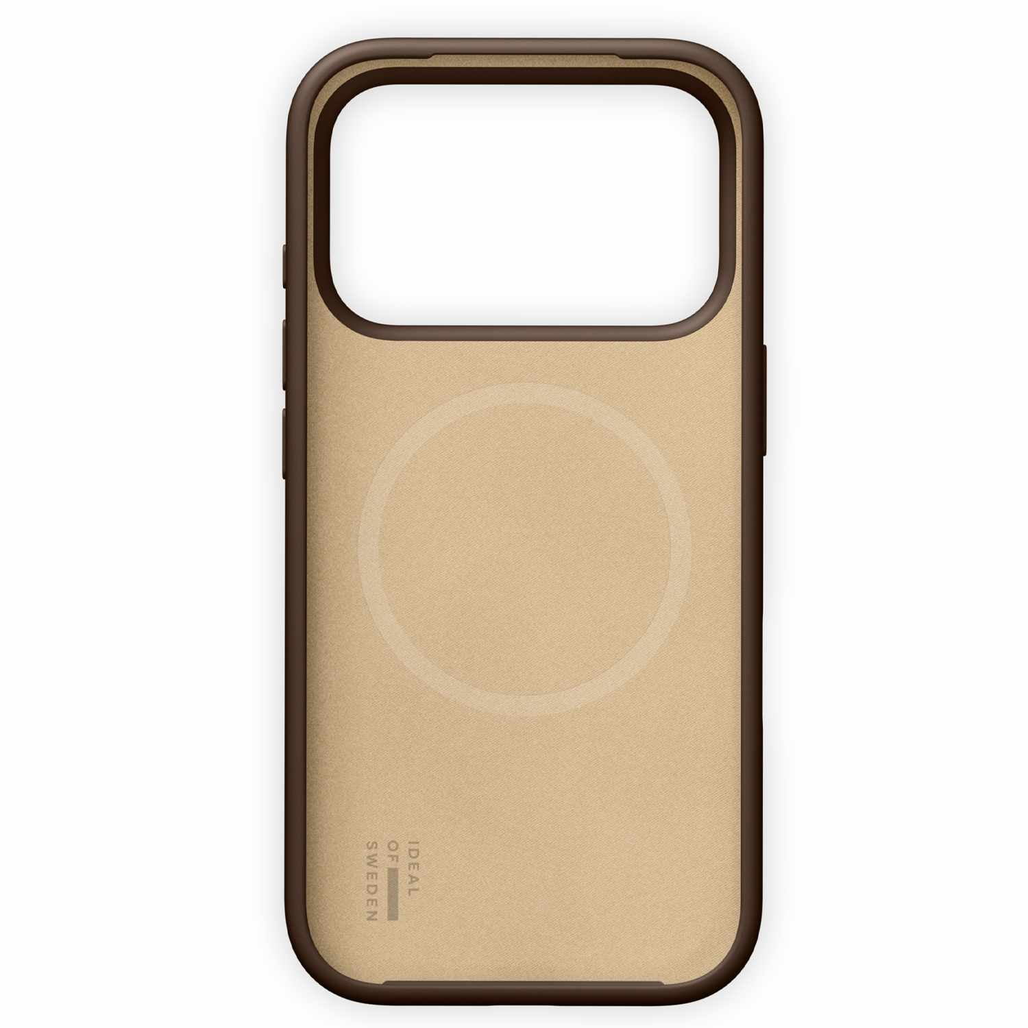 Ideal of Sweden Silicone MagSafe Case Mocha Mousse for iPhone 17 Pro