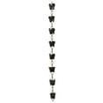 thumbnail image 4 of Worgeous Rain Chain Copper Metal Flower Shape 1Pack 39.4x3x3in, 4 of 7