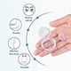 thumbnail image 2 of Clip nasal magnético anti ronquidos (juego de 4 piezas) - Clip nasal anti ronquidos de silicona - Clip nasal para dormir mejor - Ayuda para ronquidos reutilizable ER, 2 of 4