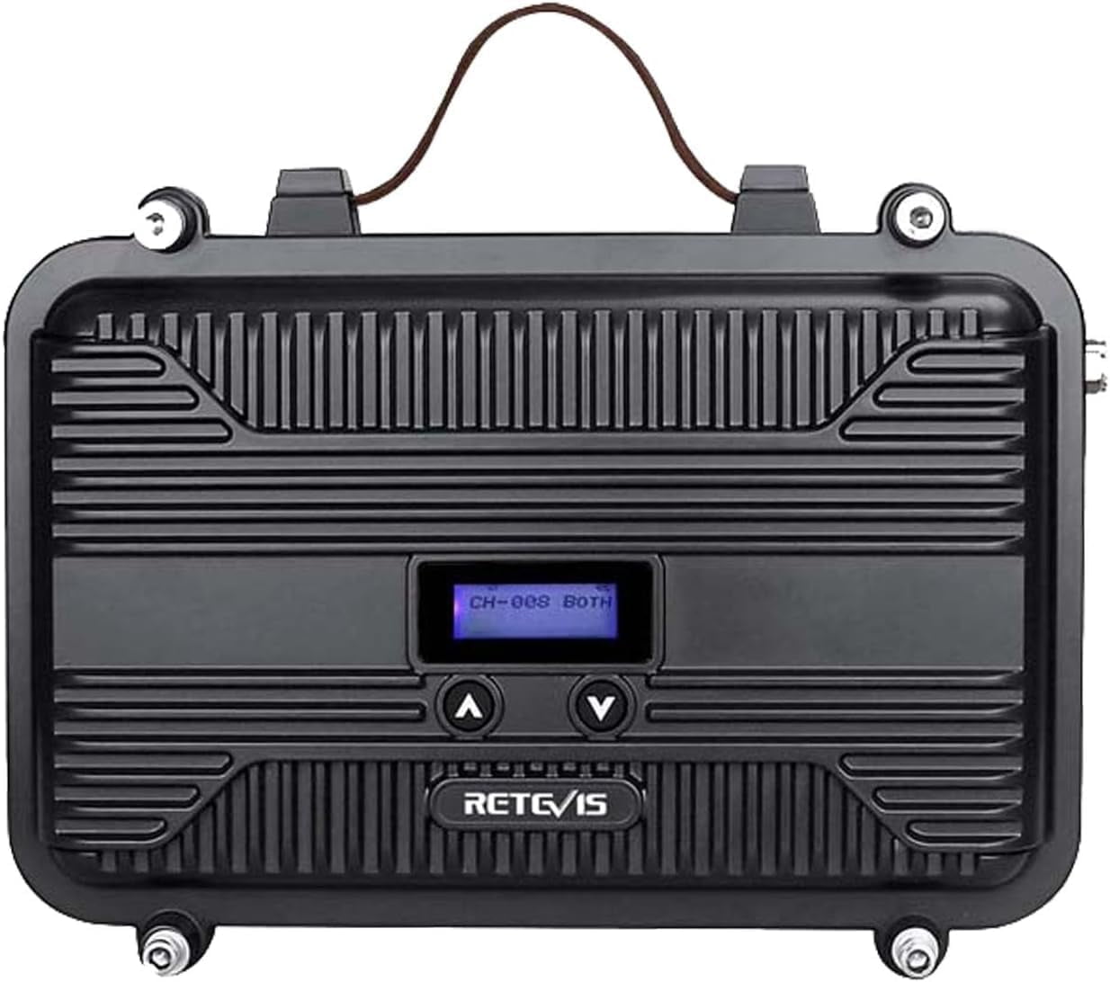 Retevis RT97S GMRS Repeater, RT97 Upgraded Version, Radio Repeater, Full Duplex Long Range, Compatible with Raspberry Pi, Portable, LCD Screen(1 Pack)