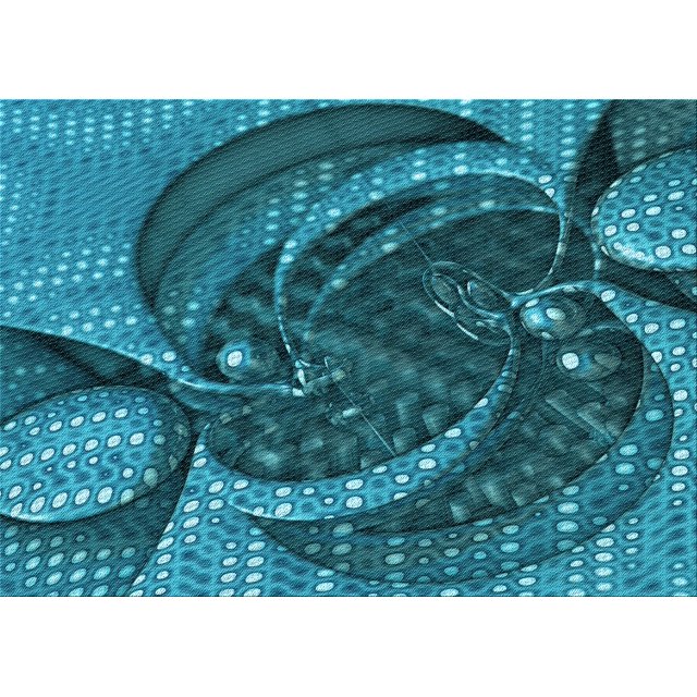 Ahgly Company Machine Washable Indoor Rectangle Transitional Dark Turquoise Green Area Rugs, 5' x 7'