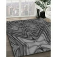 thumbnail image 3 of Ahgly Company Machine Washable Indoor Rectangle Transitional Platinum Gray Area Rugs, 4' x 6', 3 of 7
