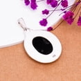 thumbnail image 4 of Black Onyx - Brazil 925 Sterling Silver Pendant 1.60" V8460-P1467-61, Black Onyx Pendant, Handmade Pendant, Gemstone Pendant, Black Pendant, Gift For, 4 of 4