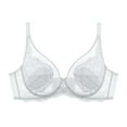 thumbnail image 1 of HongQid Full Coverage Bra Plus Size Wireless Bra for Women Support Tshirt Bra for All Day, 1 of 6
