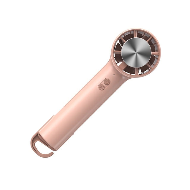 Wosthever Ventilador enfriador de aire recargable, compresa en frío, tres velocidades de viento, funcionamiento silencioso, aire acondicionado Electrodomésticos Rosa