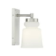 thumbnail image 5 of Trade Winds Faye 1-Light Wall Sconce in Brushed Nickel, 5 of 5