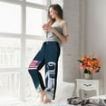 thumbnail image 5 of Salouo Astronaut With USA Flag Print Women's Pajama Pants Casual Loose Sweatpants PJs Flowy Pants Drawstring Palazzo for Women Wide Leg Pants Lounge Pajama -XX-Large, 5 of 8