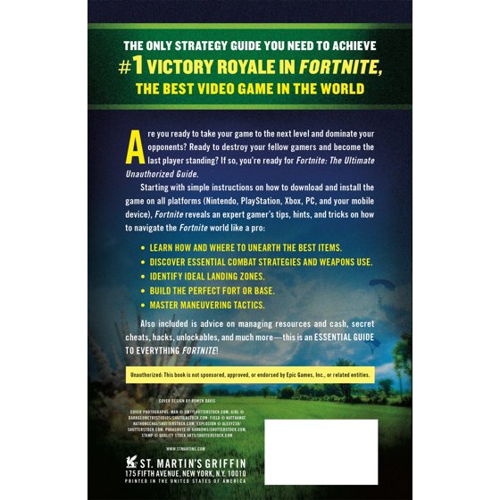 Fortnite The Ultimate Unauthorized Guide Walmart Com - 