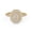 Yellow Gold, variant on Double Halo Cluster Engagement Rings for Women, 0.95 Cttw Emerald And Round Cut Lab Grown Diamond Ring In 10K Solid White Gold F-G, VS-SI Quality Ring Size-6