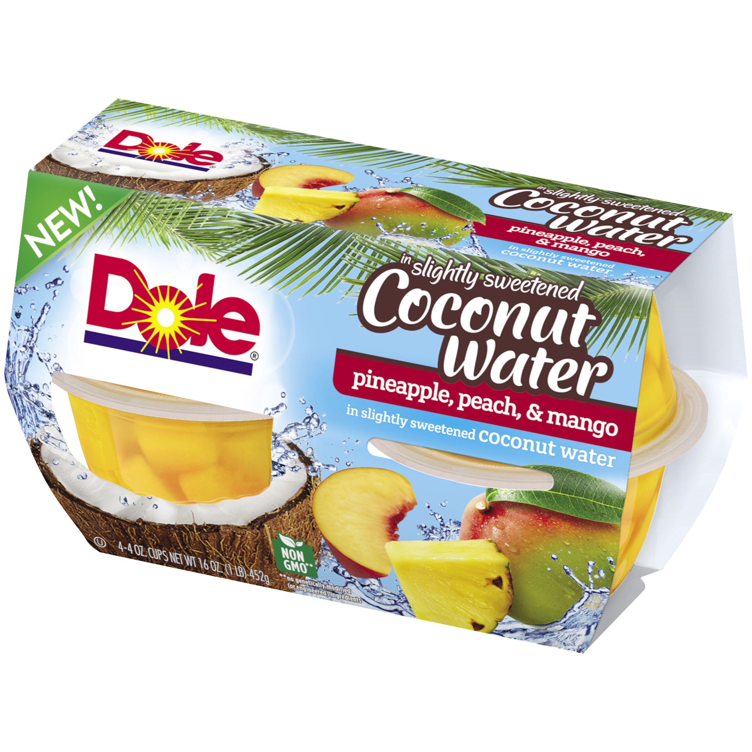 Dole Coconut Water Fruit Bowls Nutrition Runners High Nutrition