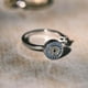 thumbnail image 2 of Anillo de plata Cubic CZ Banda Anillos Ajustable Anillos hechos a mano Joyería, 2 of 7