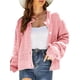 thumbnail image 1 of Cárdigan de punto para mujer Botones de manga larga Frente O Cuello Suéteres casuales CACAGOO Camiseta de manga corta, 1 of 7