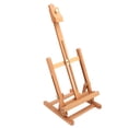 thumbnail image 3 of Caballete pequeño de madera ajustable con marco en H para mesa, soporte de exhibición para artistas de estudio, tablero de dibujo, 3 of 11