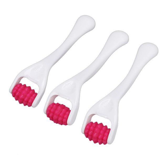 Rodillo Facial, Rodillo De Masaje Muscular Facial, Antideslizante Portátil De Silicona Para Oficina