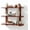 Walnut, variant on 3 Tier Floating Shelves,Long Wall Shelf,Over The Toilet Shelves Bathroom Hanging Display Storage Rustic for Living Room Bedroom Kitchen Office Coffee Bar Decor Decorative