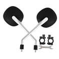 thumbnail image 4 of Quzzie 2 Pieces Bicycle Rearview Mirror Cycling Rearview High Definition Bike Bar End Mirror Motorcycle Back View Mirror Durable Construction Suitable for Daily Riding Touring Black, 4 of 8