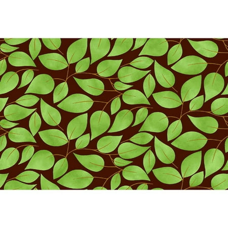 Allover Leaves Fabric