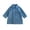 Blue, variant on Girls' Clothing Toddler Girls Dress Coat Jacket Kids Long Sleeve Button Trench Pocket Long Winter Peacoat Outerwear Save Big