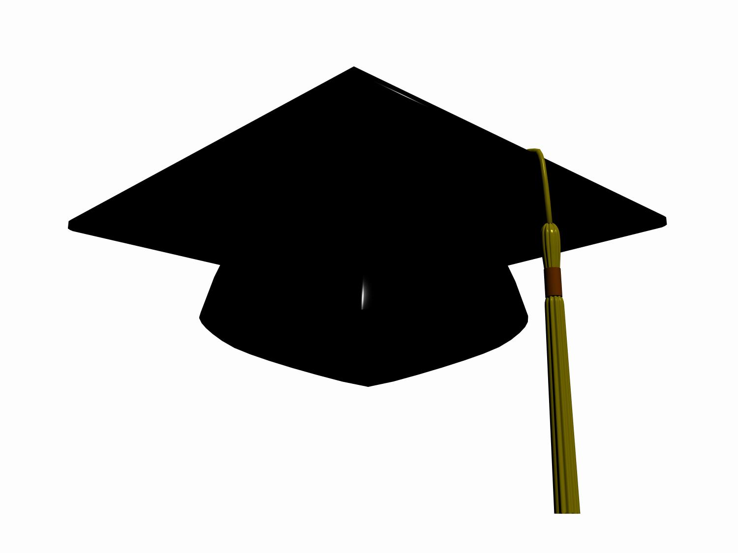 Wallmonkeys Graduation Hat Peel and Stick Wall Decals WM81131 (24 in W