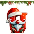 thumbnail image 1 of Adornos navideños colgantes, 26 letras, adornos navideños colgantes, adornos navideños personalizados, decoración navideña, adornos navideños colgantes, adornos navideños para exteriores, decoraciones, 1 of 1