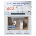 thumbnail image 2 of 600 GPD Tankless RO System, 8-Stage Under Sink Water Filter with Smart Faucet - High Flow Rate, 2:1 Pure to Drain, Quick Filter Change, 2 of 7