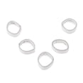 thumbnail image 3 of 5 Piezas de material cuero de Repuesto de Anillos de Retención de - - Blanco Yinane Reemplazo del bucle de la banda del reloj, 3 of 8