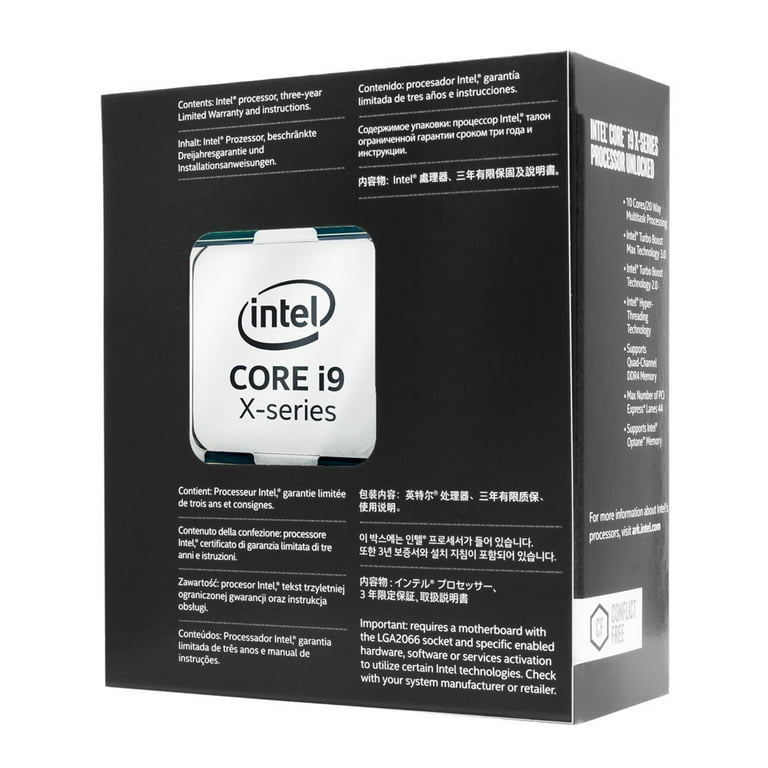 Intel Core i9 7900X Skylake-X 10-Core 3.3 GHz LGA 2066 13.75MB