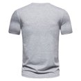 thumbnail image 6 of Mens Vintage Gothic Tee Casual Solid Color Short Sleeve T-Shirt, 2XL, 6 of 9