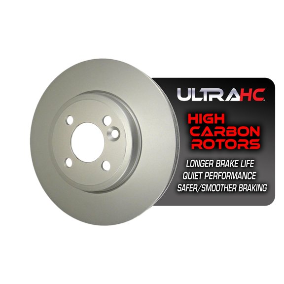 UltraHC Coated High Carbon Brake Rotor, Front UR002726, Mini Cooper 2015-2007