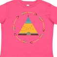 thumbnail image 4 of Inktastic Tribal Arrow Native Teepee Boys or Girls Toddler T-Shirt, 4 of 5
